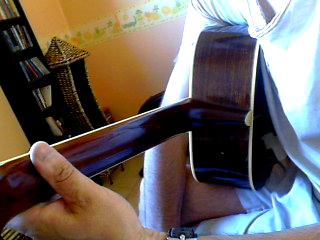 Pouce guitare